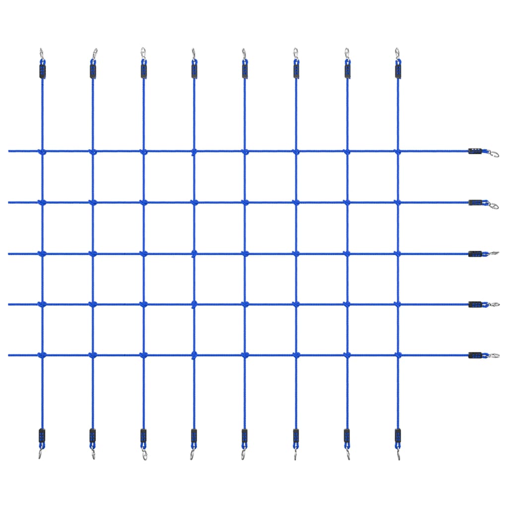 Kletternetz 200x150 cm Blau - Premium Kletterseile  - Just €58.28! Shop now at homesales4u