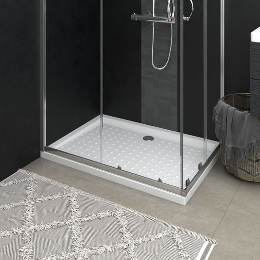 Duschwanne Anti-Rutsch Weiß 70x100x4 cm ABS - Premium Duschwannen  - Just €133.34! Shop now at homesales4u