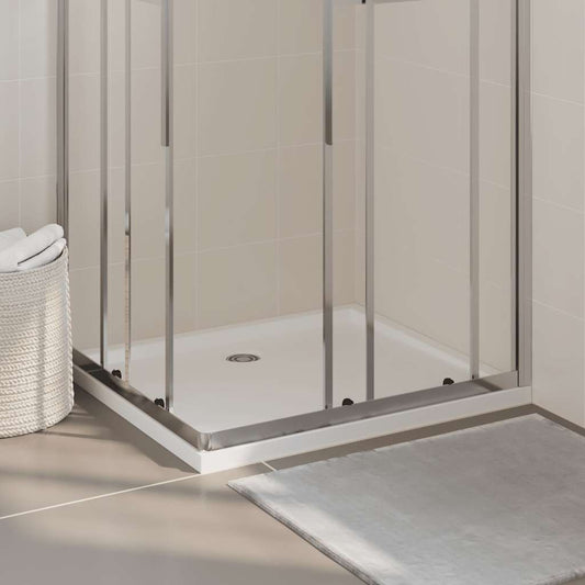 Duschtasse ABS Rechteckig Weiß 80x90 cm - Premium Duschwannen  - Just €165.03! Shop now at homesales4u