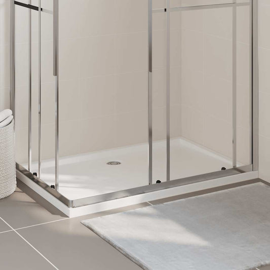 Duschtasse ABS Rechteckig Weiß 80x120 cm - Premium Duschwannen  - Just €170.89! Shop now at homesales4u