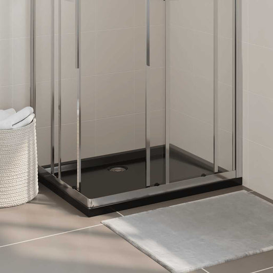 Duschtasse ABS Rechteckig Schwarz 70x90 cm - Premium Duschwannen  - Just €127.62! Shop now at homesales4u