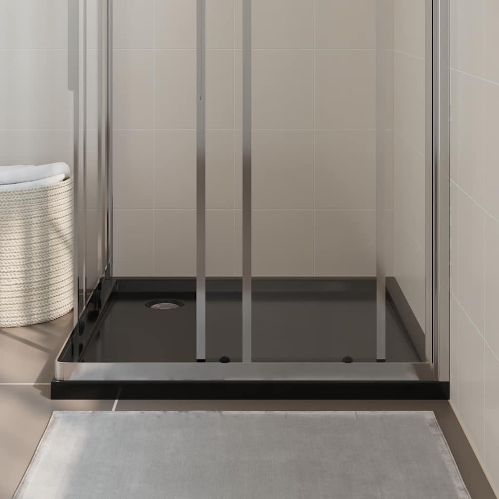 Duschtasse ABS Quadratisch Schwarz 90x90 cm - Premium Duschwannen  - Just €148.19! Shop now at homesales4u