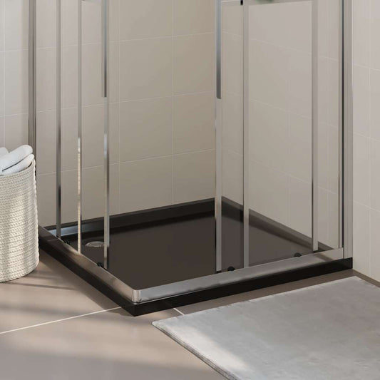 Duschtasse ABS Quadratisch Schwarz 90x90 cm - Premium Duschwannen  - Just €148.19! Shop now at homesales4u