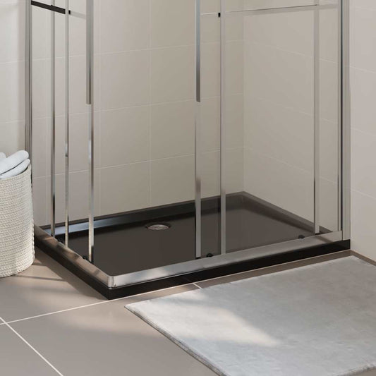 Duschtasse ABS Rechteckig Schwarz 80x110 cm - Premium Duschwannen  - Just €173.34! Shop now at homesales4u