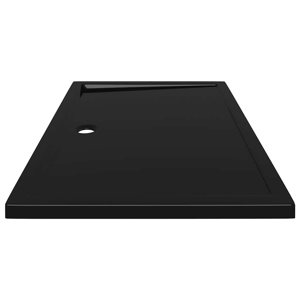 Duschtasse ABS Rechteckig Schwarz 80x120 cm - Premium Duschwannen  - Just €160.17! Shop now at homesales4u