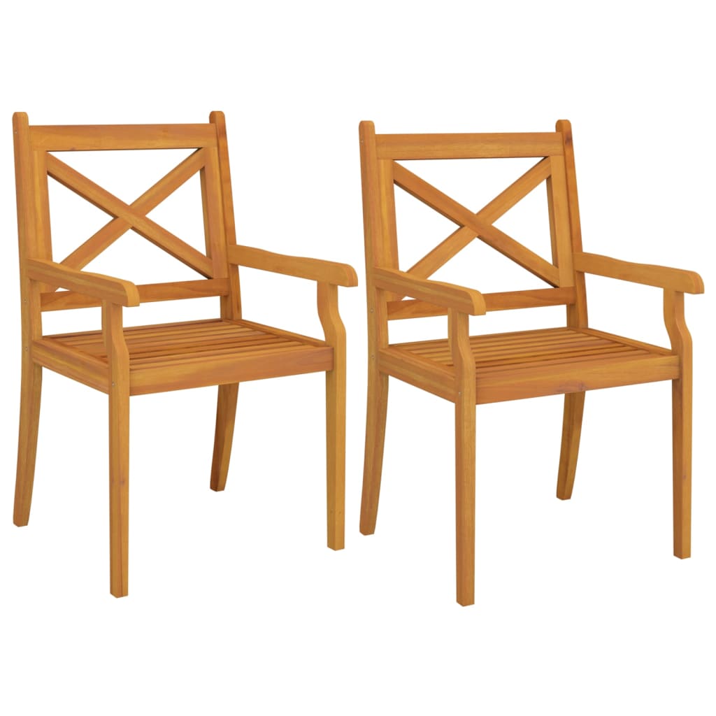3-tlg. Garten-Essgruppe Massivholz Akazie - Premium Gartenmöbel-Sets  - Just €331.62! Shop now at homesales4u