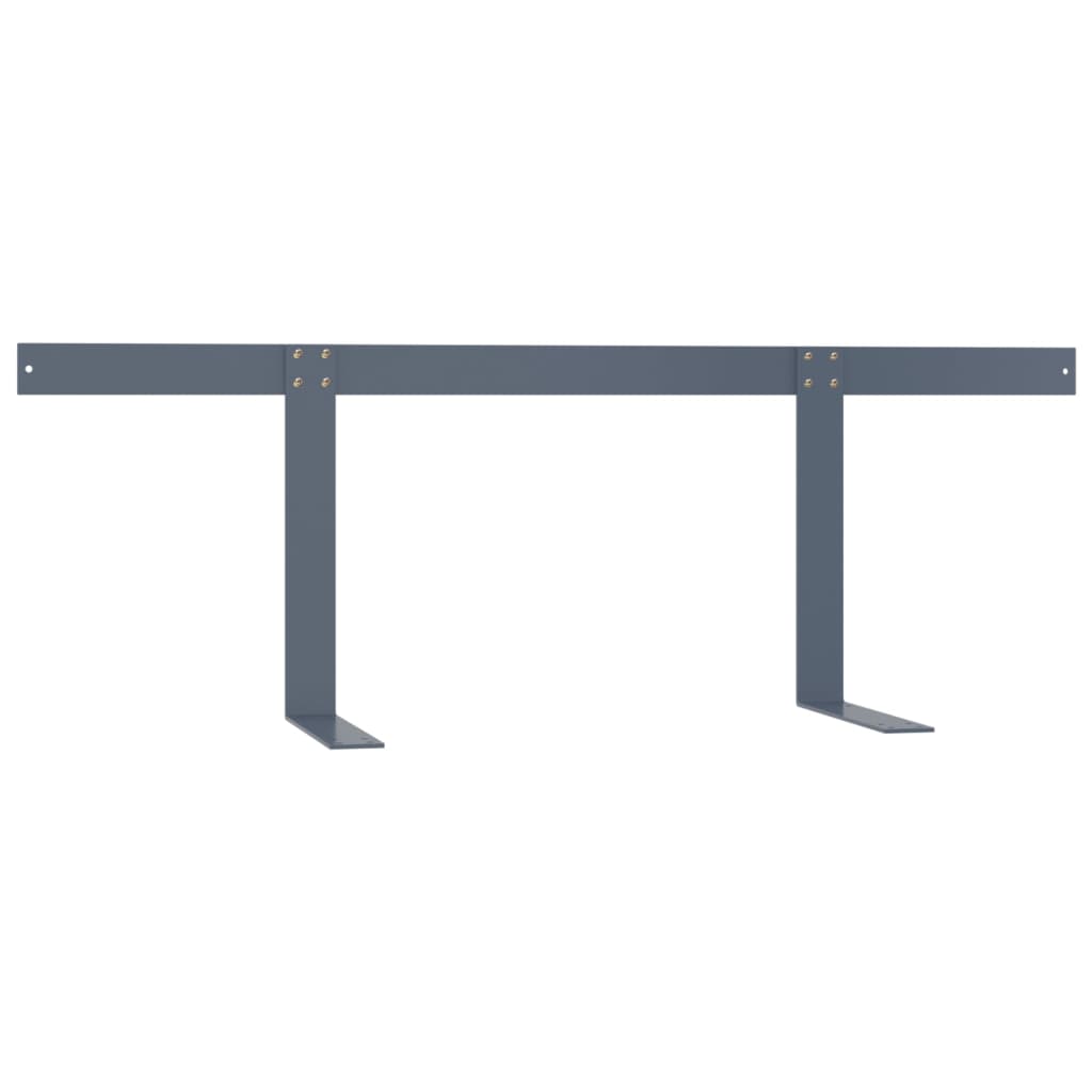 Rückenlehne für Palettensofa Hellgrau 110 cm Eisen - Premium Gartenmöbelzubehör  - Just €56.72! Shop now at homesales4u