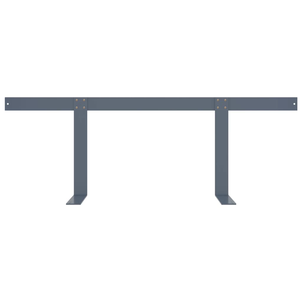 Rückenlehne für Palettensofa Hellgrau 110 cm Eisen - Premium Gartenmöbelzubehör  - Just €56.72! Shop now at homesales4u