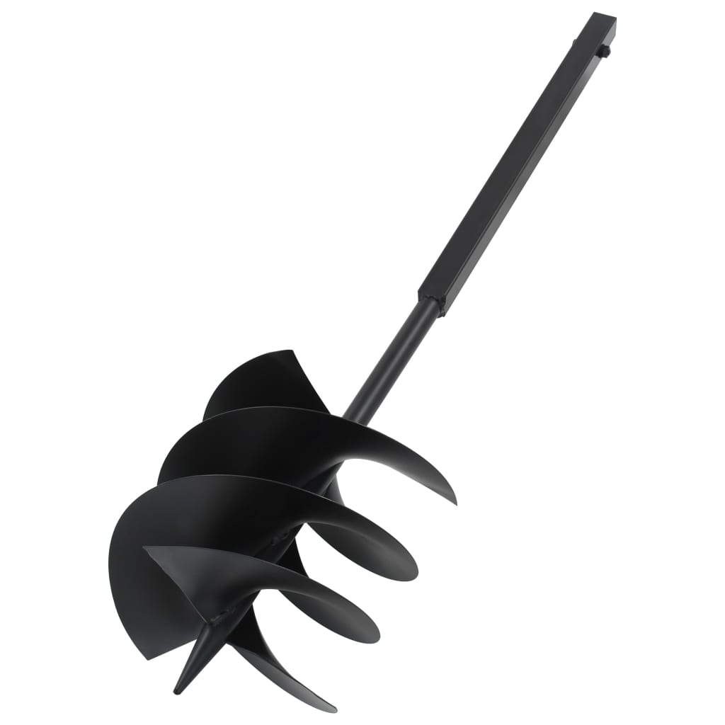 Erdbohrer mit Griff 250 mm mit Verlängerungsrohr 4 m Stahl - Premium Schneckenbohrer  - Just €145.86! Shop now at homesales4u