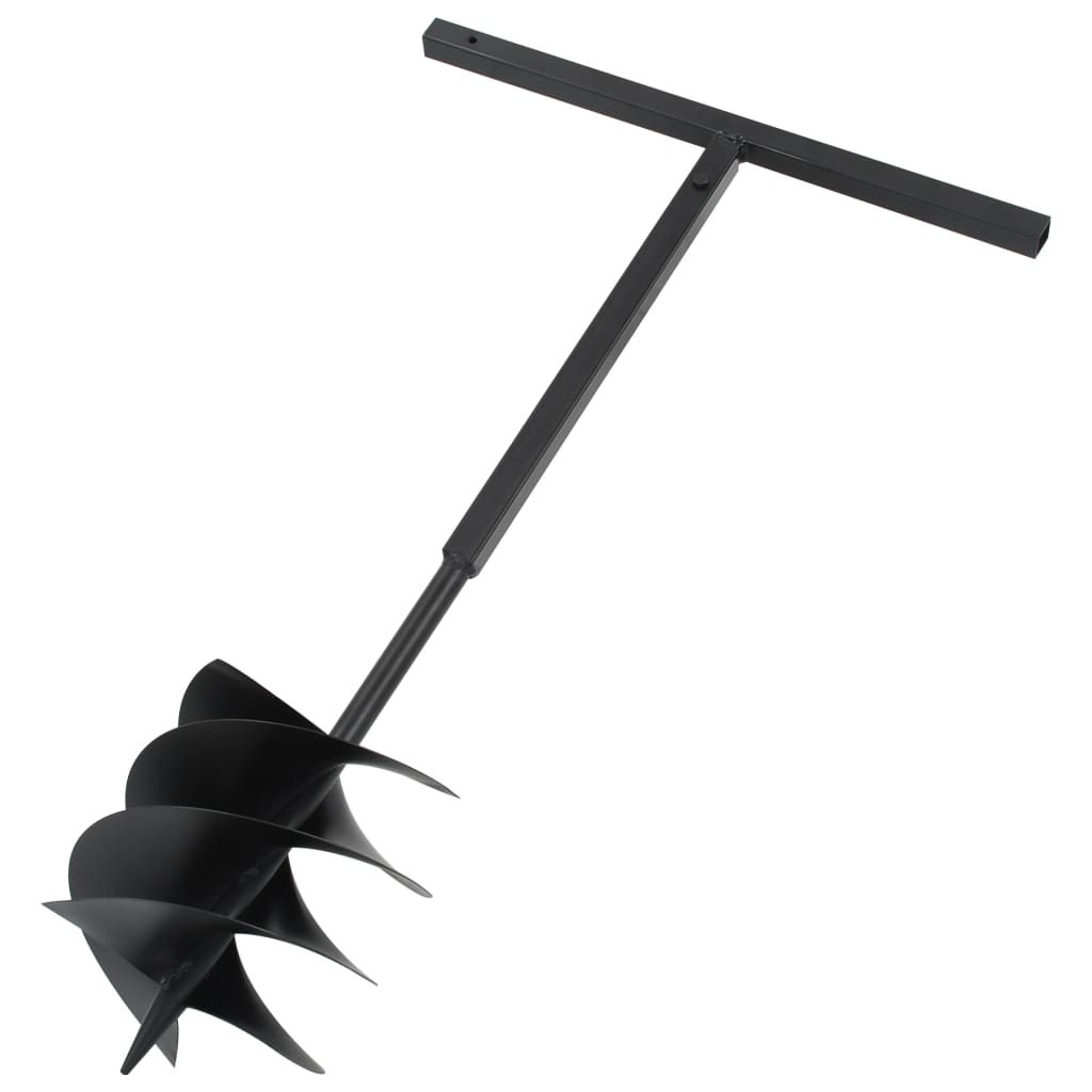 Erdbohrer mit Griff 250 mm mit Verlängerungsrohr 12 m Stahl - Premium Schneckenbohrer  - Just €266.78! Shop now at homesales4u