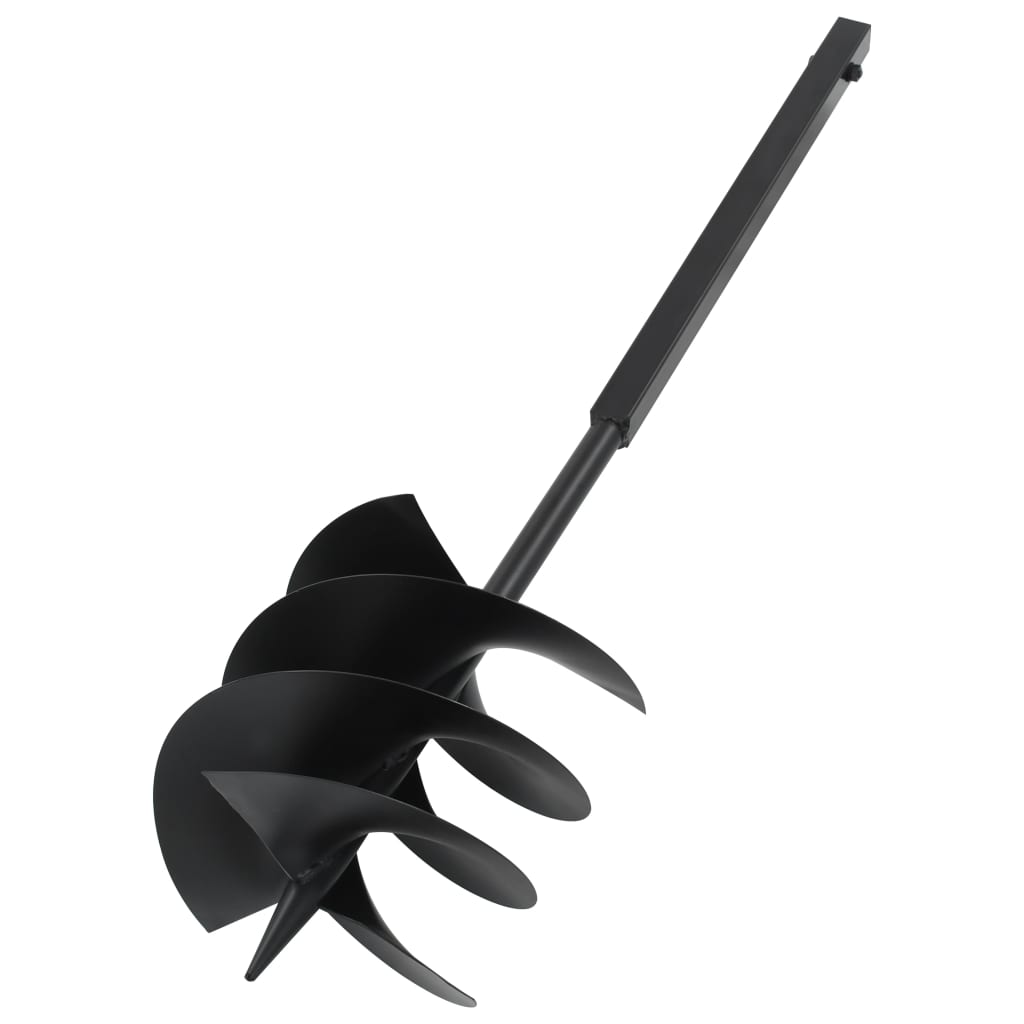 Erdbohrer mit Griff 250 mm mit Verlängerungsrohr 12 m Stahl - Premium Schneckenbohrer  - Just €266.78! Shop now at homesales4u