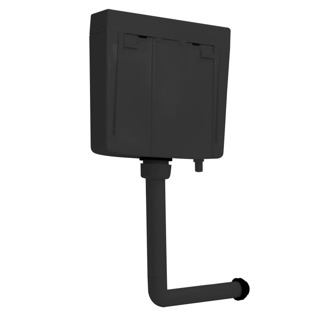 Spülkasten Wasserzulauf Unten 3/6 L Schwarz - Premium Spülkästen  - Just €57.65! Shop now at homesales4u