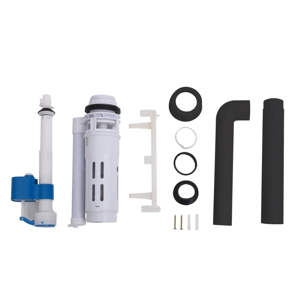 Spülkasten Wasserzulauf Unten 3/6 L Schwarz - Premium Spülkästen  - Just €57.65! Shop now at homesales4u