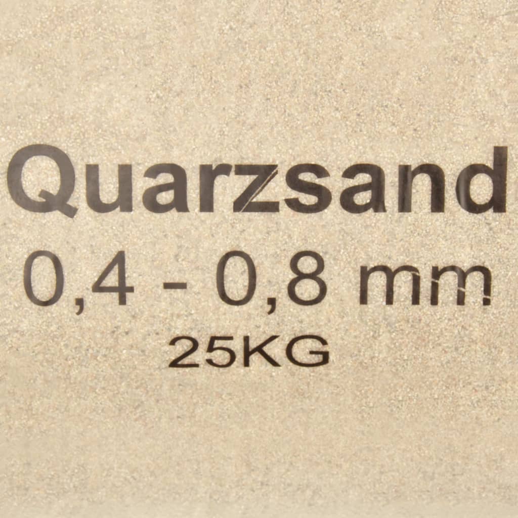 Filtersand 25 kg 0,4-0,8 mm - Premium Pool- & Whirlpool-Filter  - Just €39.92! Shop now at homesales4u