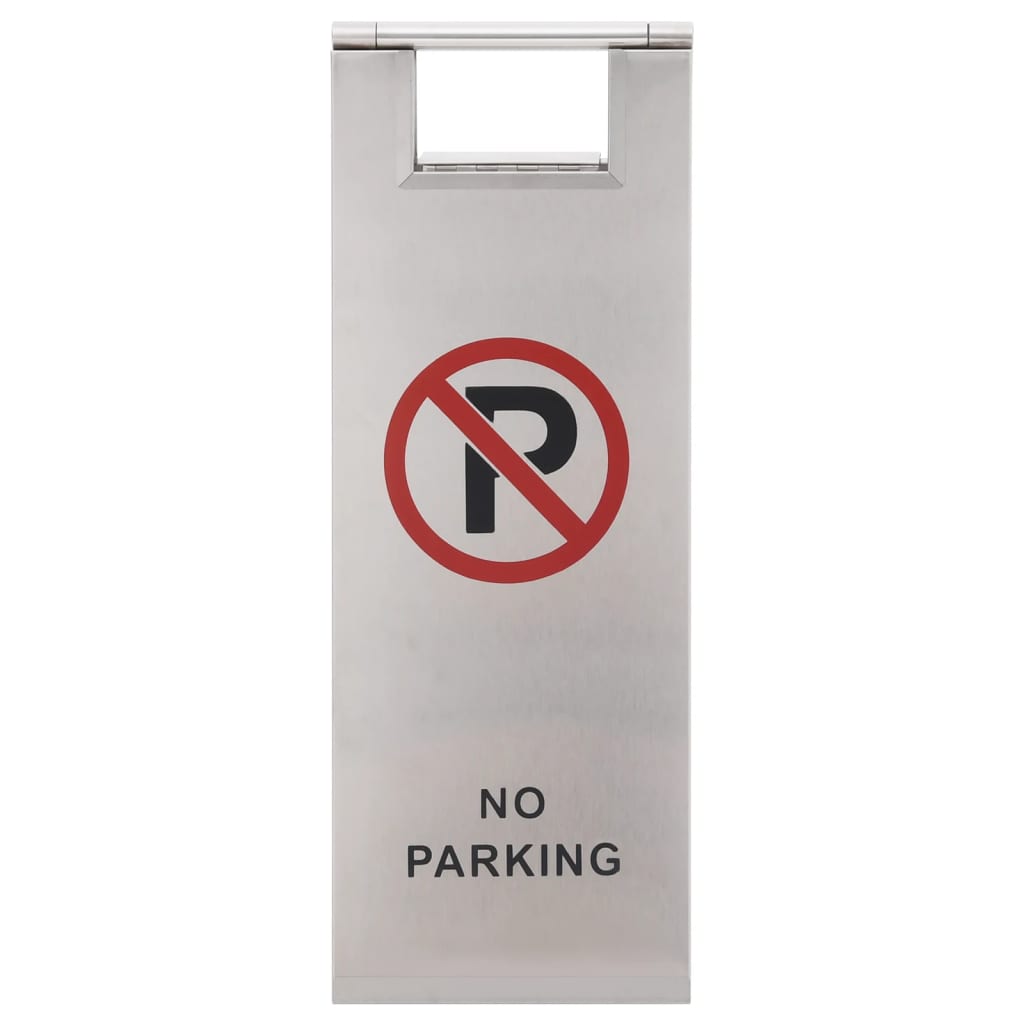Klappbares Parkschild Edelstahl - Premium Parkplatzschilder  - Just €66.44! Shop now at homesales4u