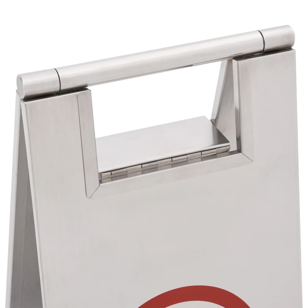 Klappbares Parkschild Edelstahl - Premium Parkplatzschilder  - Just €66.44! Shop now at homesales4u