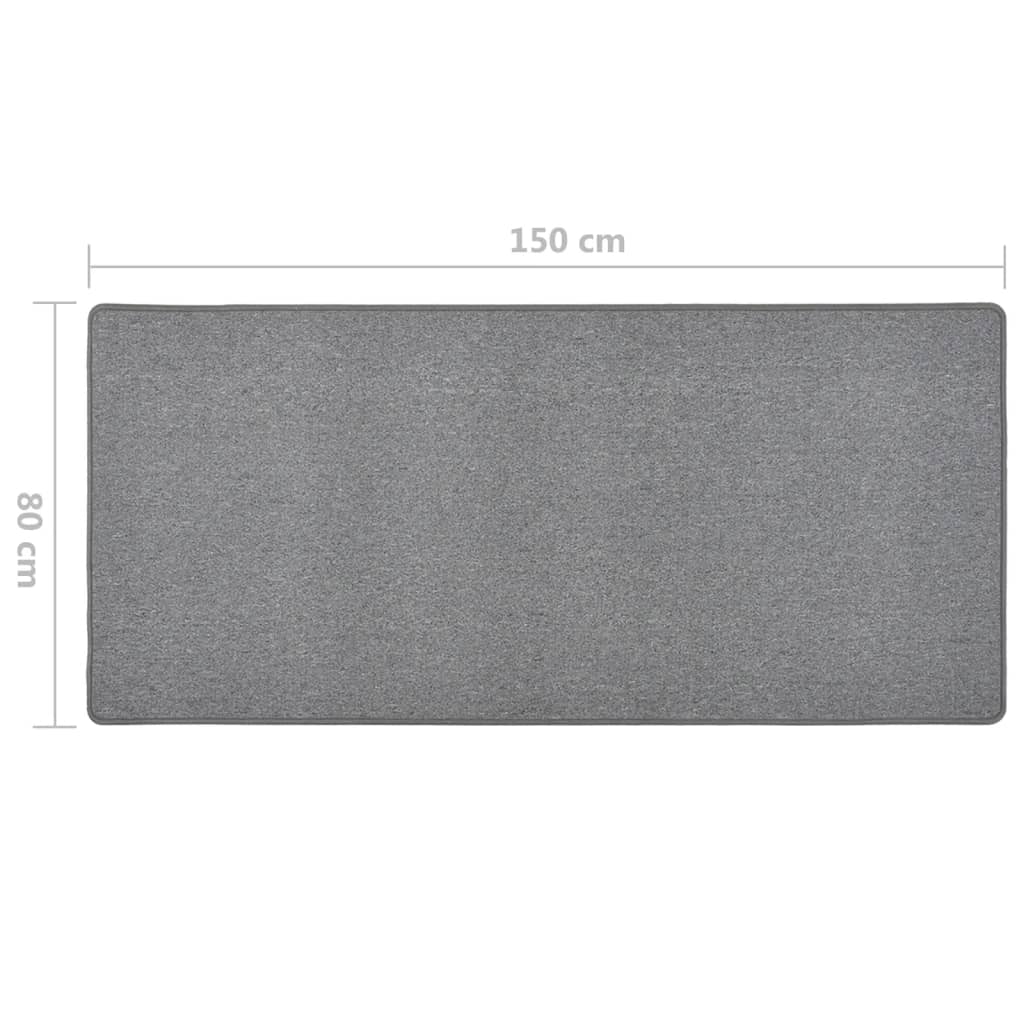 Teppichläufer Dunkelgrau 80x150 cm - Premium Teppiche  - Just €41.53! Shop now at homesales4u
