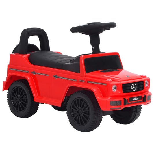 Rutschauto Mercedes-Benz G63 Rot - Premium Lauflernwagen & Rutsch- & Tretfahrzeuge  - Just €85.14! Shop now at homesales4u