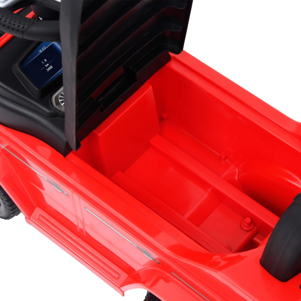 Rutschauto Mercedes-Benz G63 Rot - Premium Lauflernwagen & Rutsch- & Tretfahrzeuge  - Just €85.14! Shop now at homesales4u