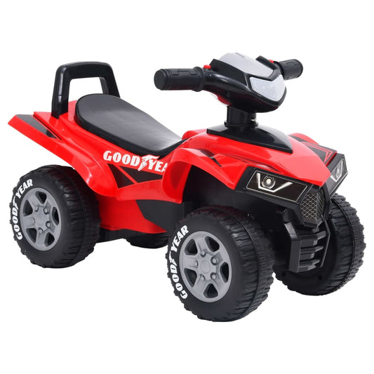 Aufsitz-Quad für Kinder Good Year Rot - Premium Lauflernwagen & Rutsch- & Tretfahrzeuge  - Just €71.61! Shop now at homesales4u