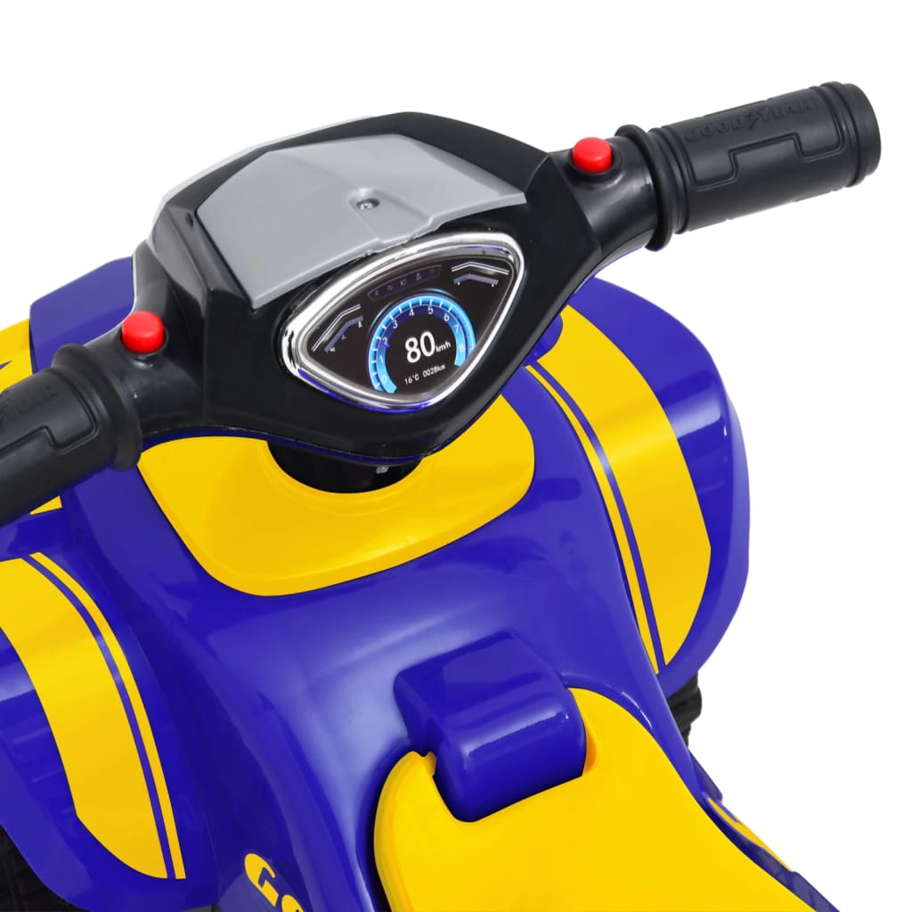 Aufsitz-Quad für Kinder Good Year Blau - Premium Lauflernwagen & Rutsch- & Tretfahrzeuge  - Just €71.61! Shop now at homesales4u