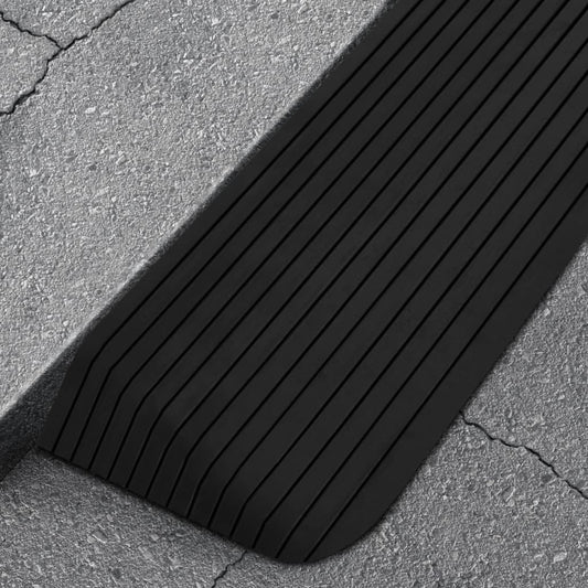 Schwellenrampe 110x41x5 cm Gummi - Premium Verkehrsschilder  - Just €83.37! Shop now at homesales4u