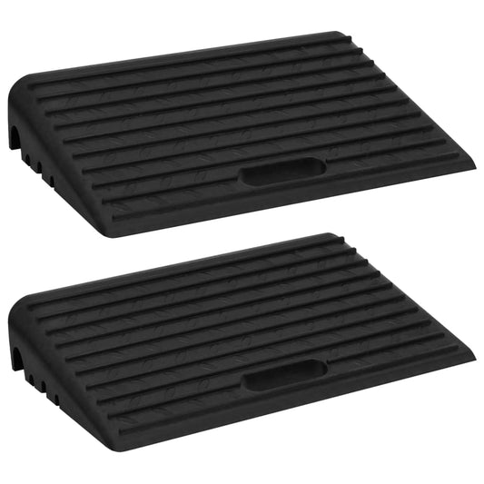 Bordsteinrampen 2 Stk. 50x30x11 cm Gummi - Premium Verkehrsschilder  - Just €85.93! Shop now at homesales4u