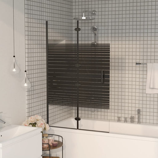Faltbare Duschkabine ESG 80x140 cm Schwarz - Premium Duschkabinen & -türen  - Just €161.74! Shop now at homesales4u