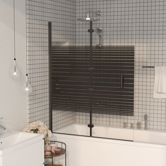 Faltbare Duschkabine ESG 100x140 cm Schwarz - Premium Duschkabinen & -türen  - Just €187.05! Shop now at homesales4u