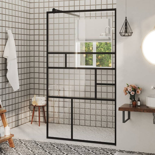 Duschwand für Begehbare Dusche mit Klarem ESG Glas 90x195 cm - Premium Duschwände  - Just €220.06! Shop now at homesales4u