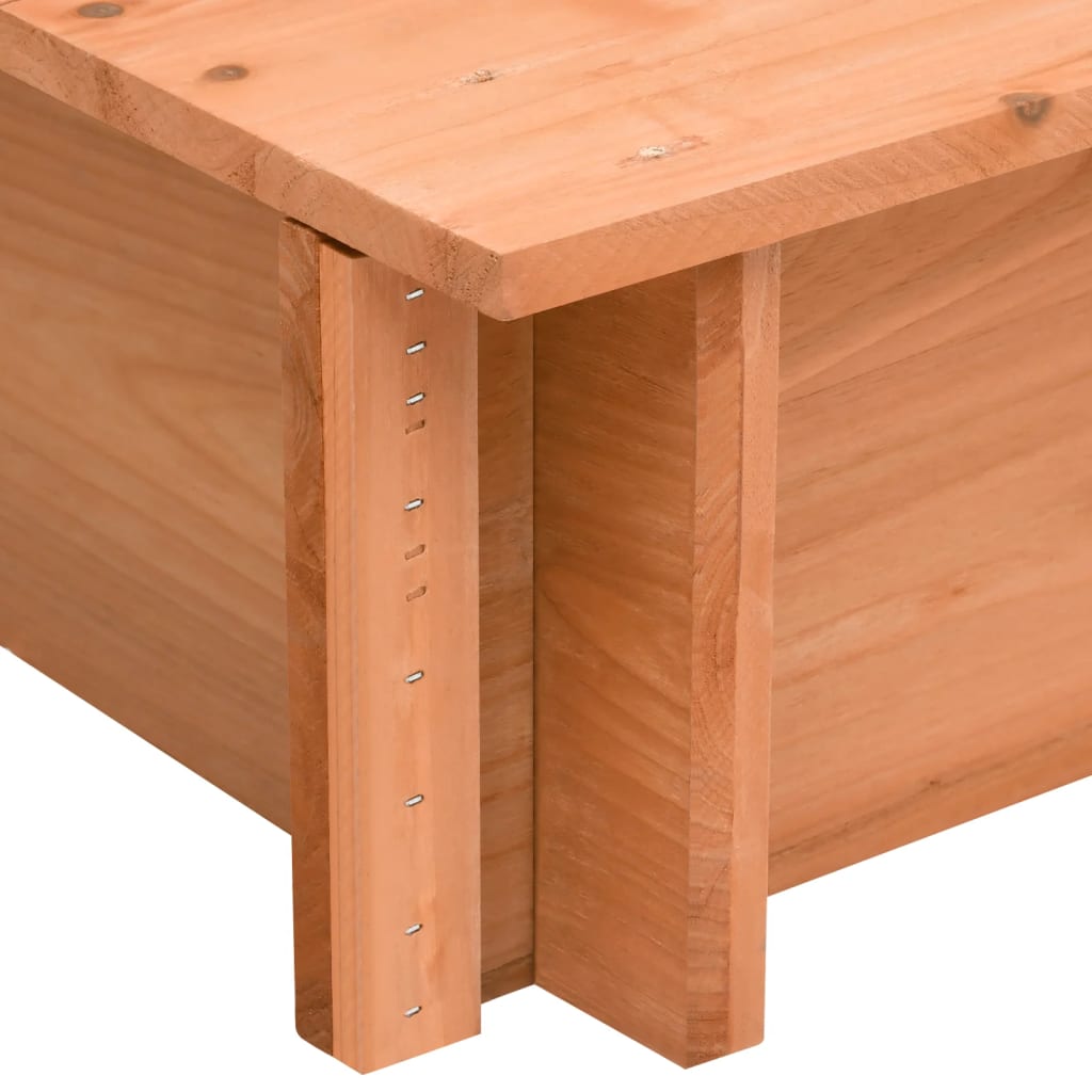Sandkasten mit Dach Tannenholz 112x112x112 cm - Premium Sandkästen  - Just €219.19! Shop now at homesales4u