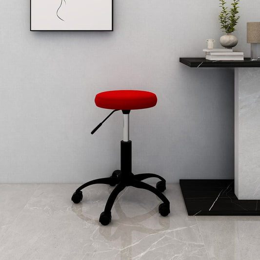 Bürostuhl Drehbar Weinrot Samt - Premium Bürostühle  - Just €62.54! Shop now at homesales4u