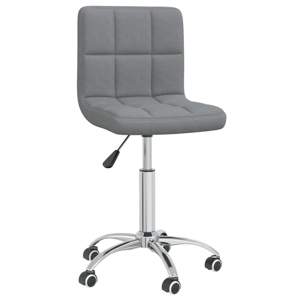 Bürostuhl Drehbar Hellgrau Stoff - Premium Bürostühle  - Just €108.55! Shop now at homesales4u