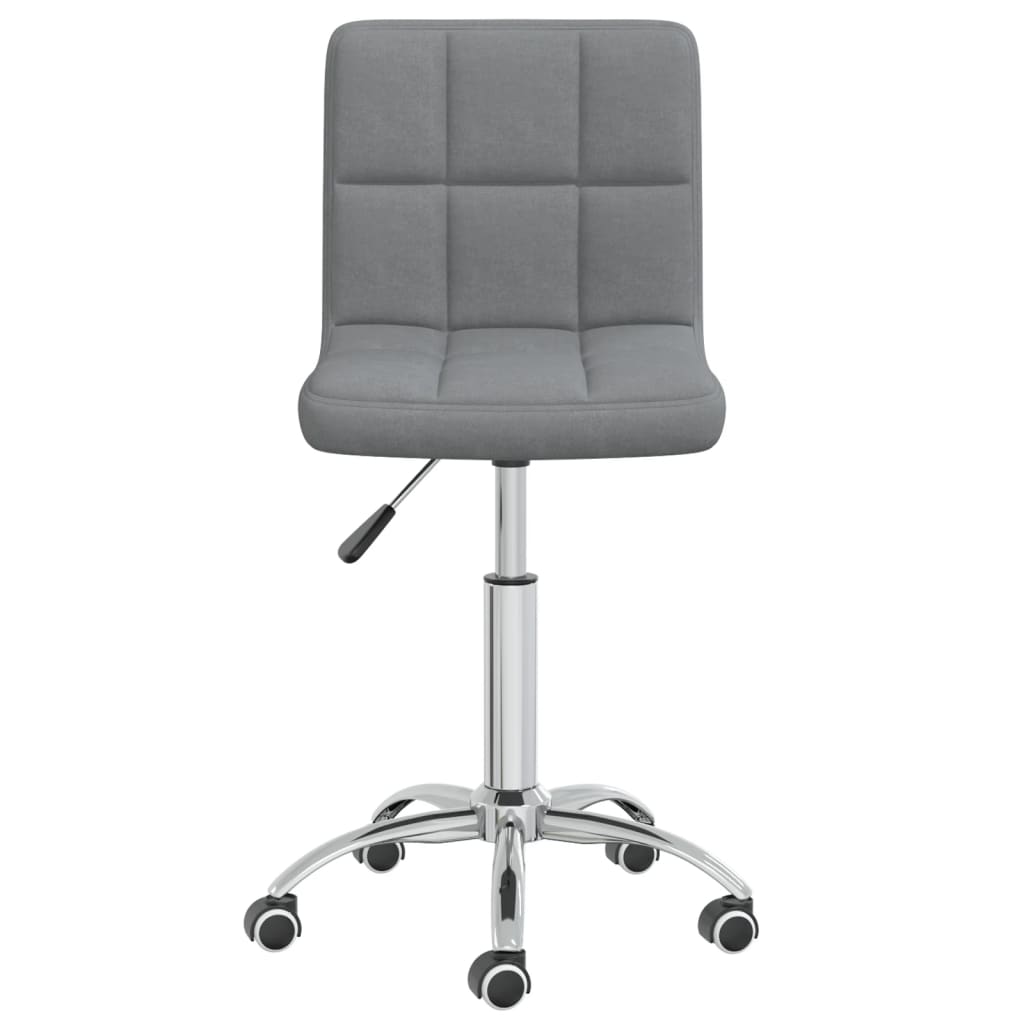 Bürostuhl Drehbar Hellgrau Stoff - Premium Bürostühle  - Just €108.55! Shop now at homesales4u