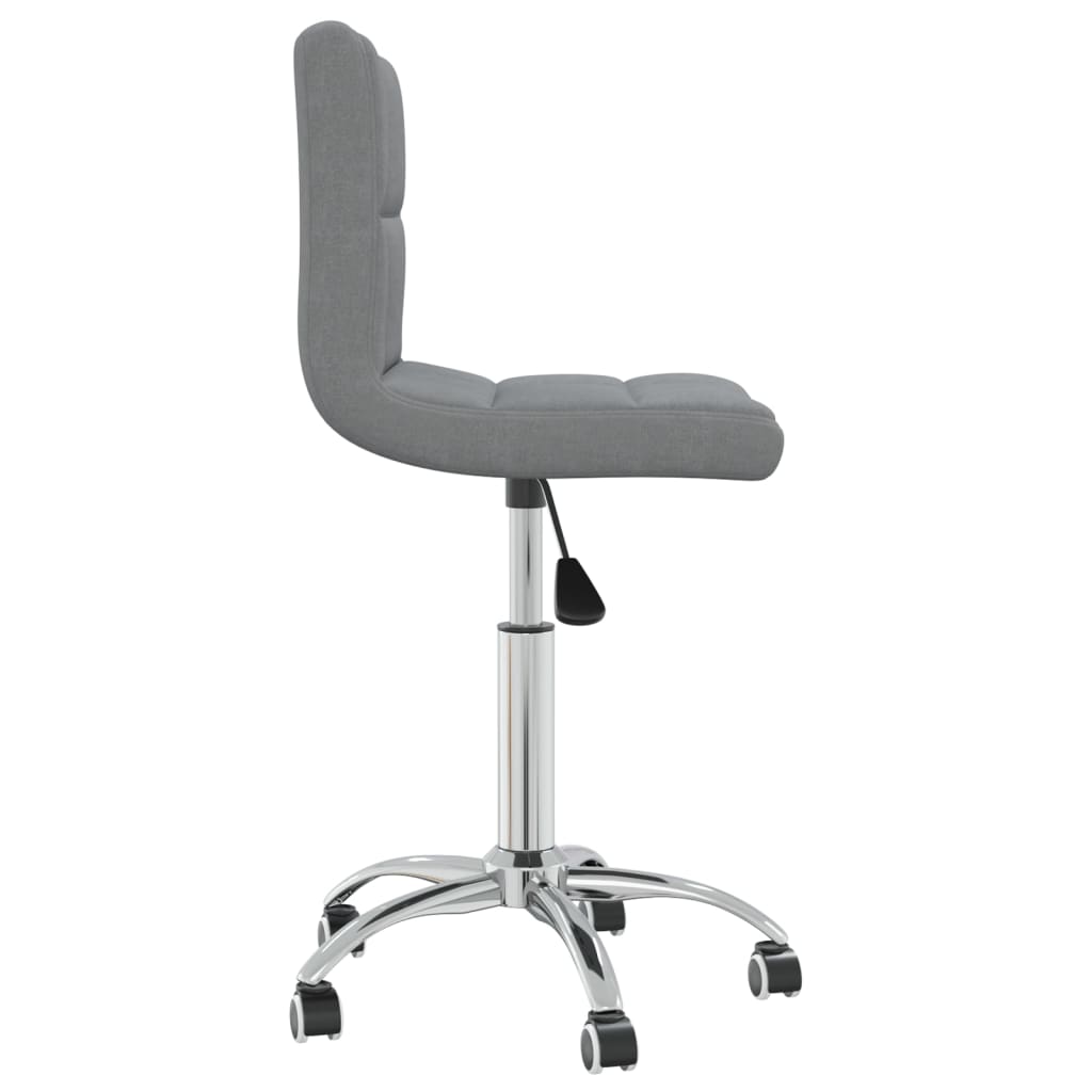 Bürostuhl Drehbar Hellgrau Stoff - Premium Bürostühle  - Just €108.55! Shop now at homesales4u
