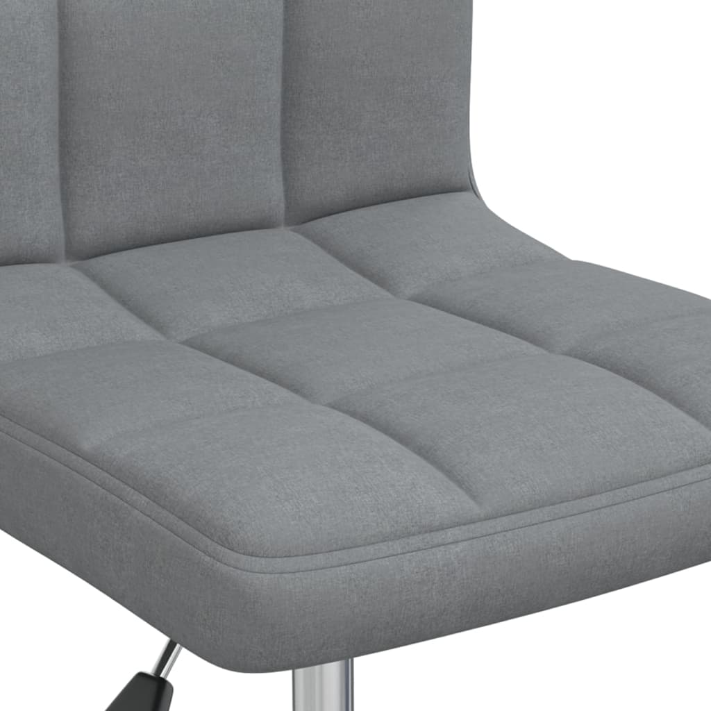 Bürostuhl Drehbar Hellgrau Stoff - Premium Bürostühle  - Just €108.55! Shop now at homesales4u