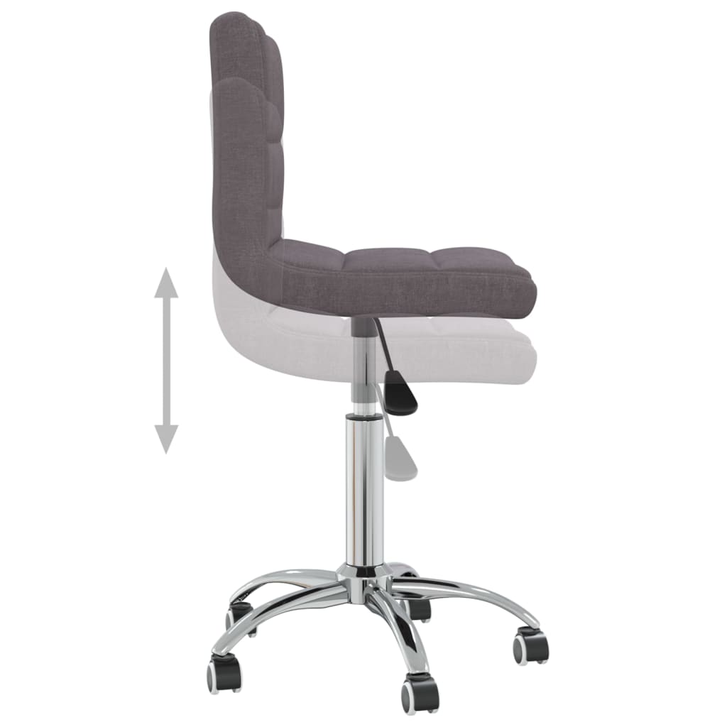 Bürostuhl Drehbar Taupe Stoff - Premium Bürostühle  - Just €95.91! Shop now at homesales4u
