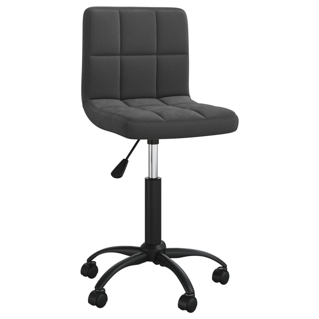 Bürostuhl Drehbar Schwarz Samt - Premium Bürostühle  - Just €107.77! Shop now at homesales4u