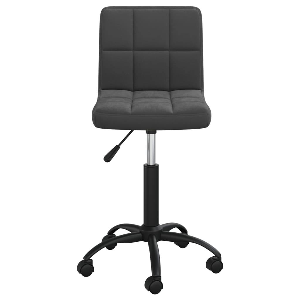 Bürostuhl Drehbar Schwarz Samt - Premium Bürostühle  - Just €107.77! Shop now at homesales4u