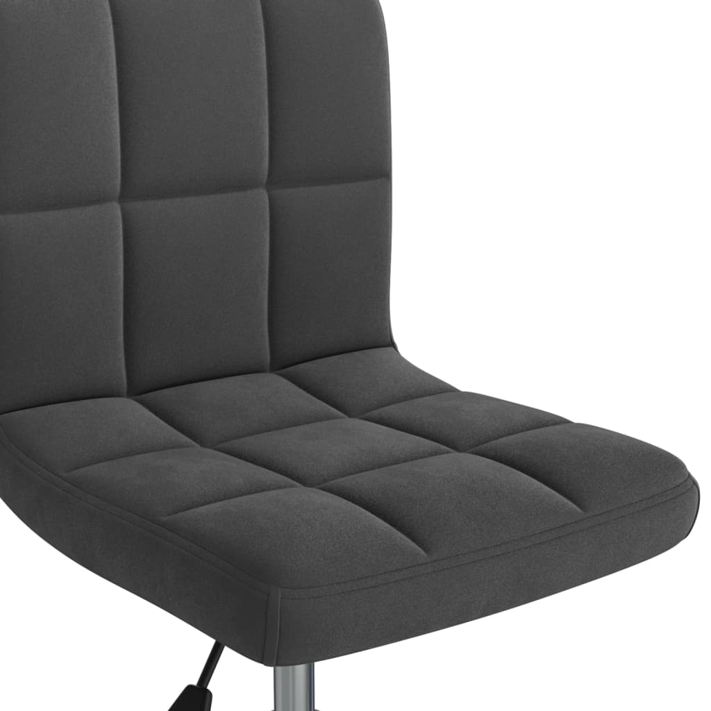 Bürostuhl Drehbar Schwarz Samt - Premium Bürostühle  - Just €107.77! Shop now at homesales4u