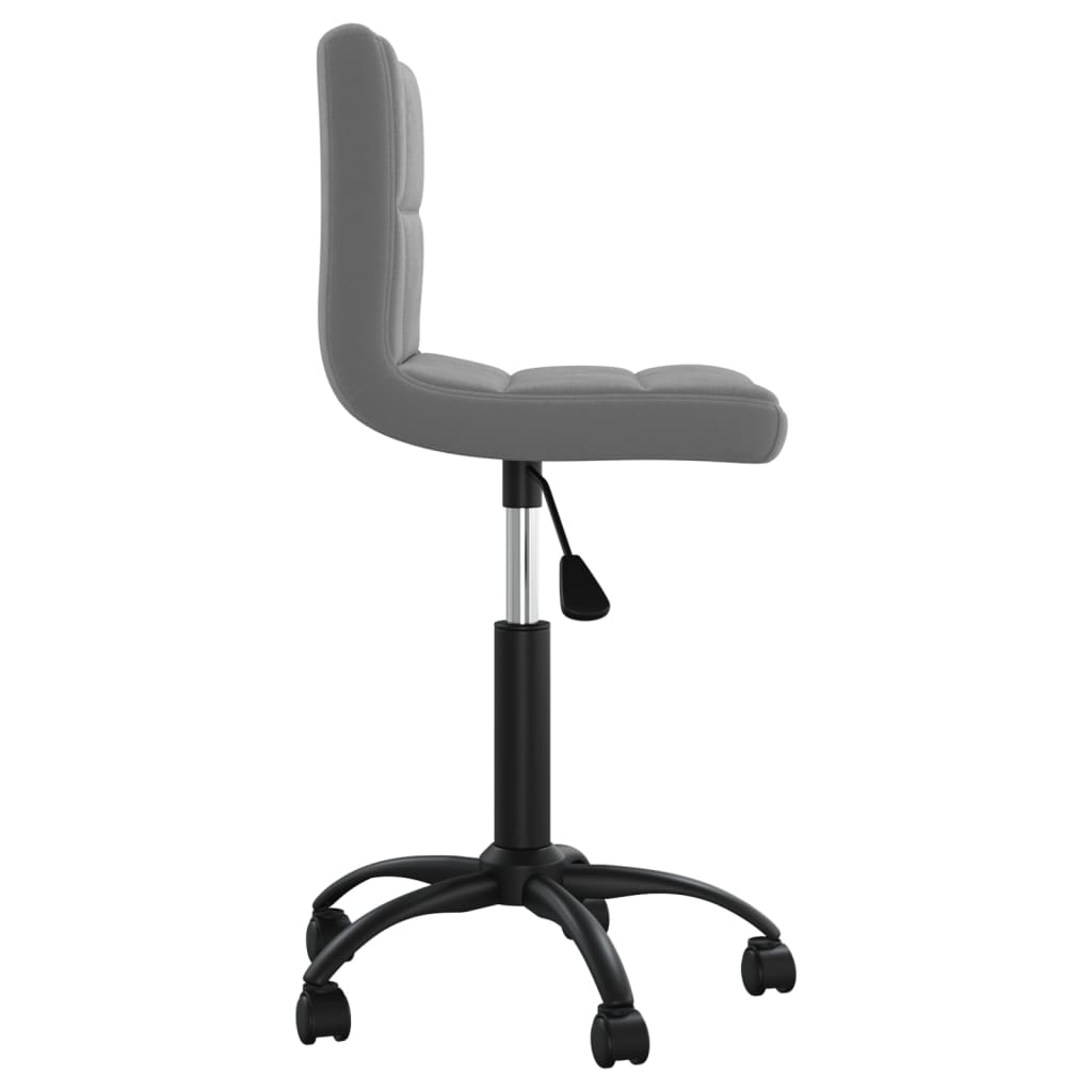 Bürostuhl Drehbar Dunkelgrau Samt - Premium Bürostühle  - Just €95.71! Shop now at homesales4u