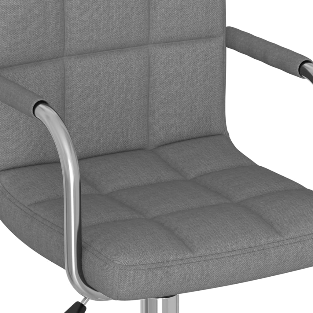 Bürostuhl Drehbar Hellgrau Stoff - Premium Bürostühle  - Just €111.10! Shop now at homesales4u