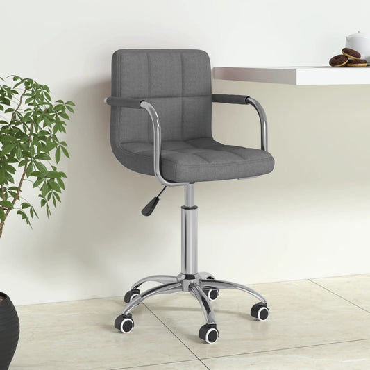 Bürostuhl Drehbar Hellgrau Stoff - Premium Bürostühle  - Just €111.10! Shop now at homesales4u