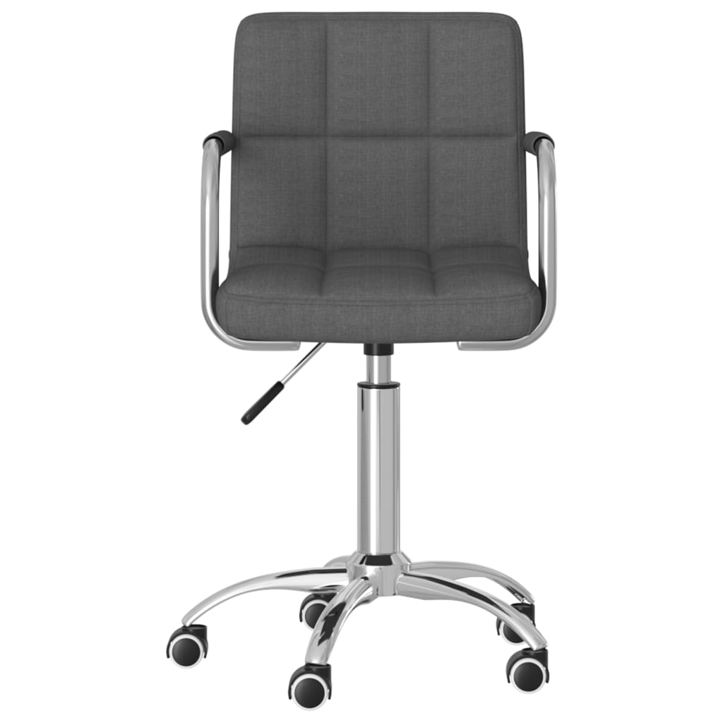 Bürostuhl Drehbar Dunkelgrau Stoff - Premium Bürostühle  - Just €111.26! Shop now at homesales4u