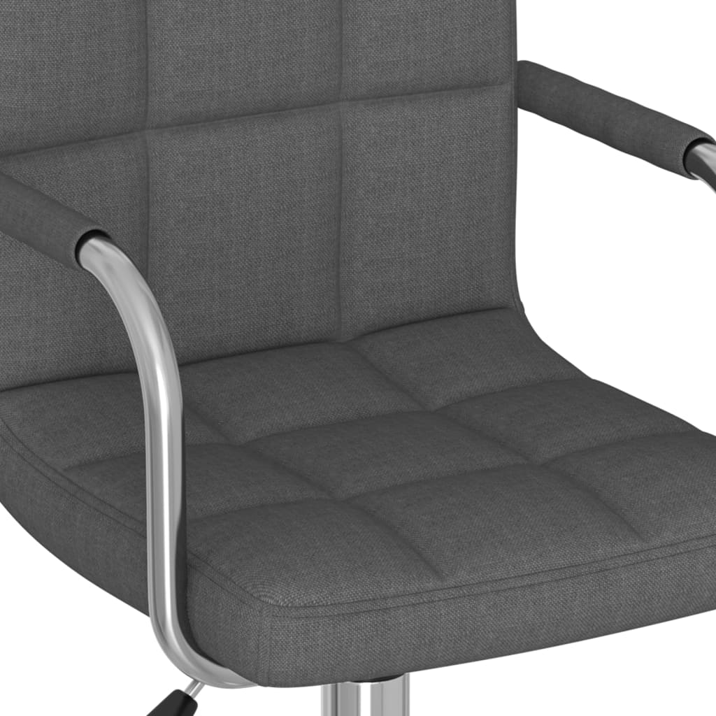 Bürostuhl Drehbar Dunkelgrau Stoff - Premium Bürostühle  - Just €111.26! Shop now at homesales4u