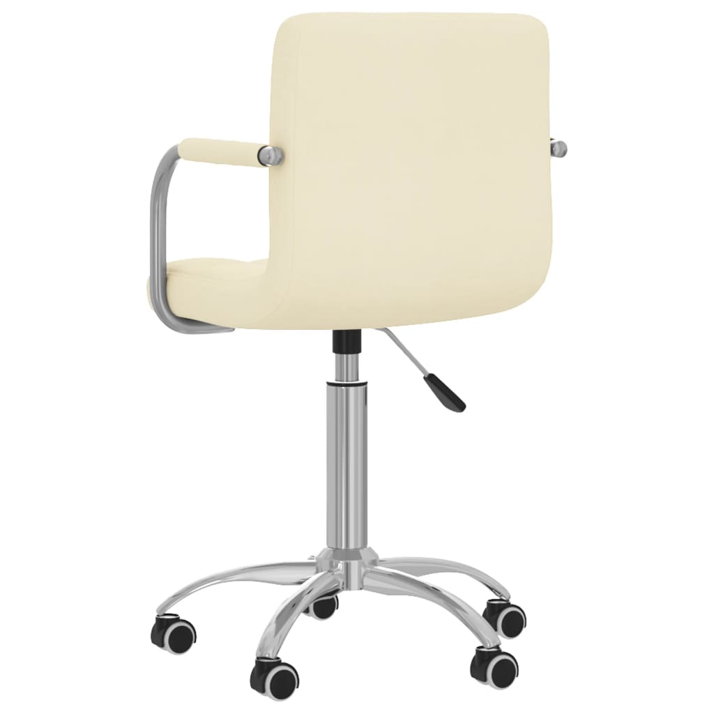Bürostuhl Drehbar Creme Stoff - Premium Bürostühle  - Just €105.63! Shop now at homesales4u