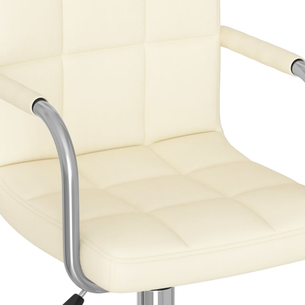 Bürostuhl Drehbar Creme Stoff - Premium Bürostühle  - Just €105.63! Shop now at homesales4u
