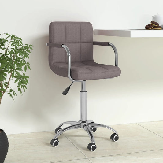 Bürostuhl Drehbar Taupe Stoff - Premium Bürostühle  - Just €109.16! Shop now at homesales4u