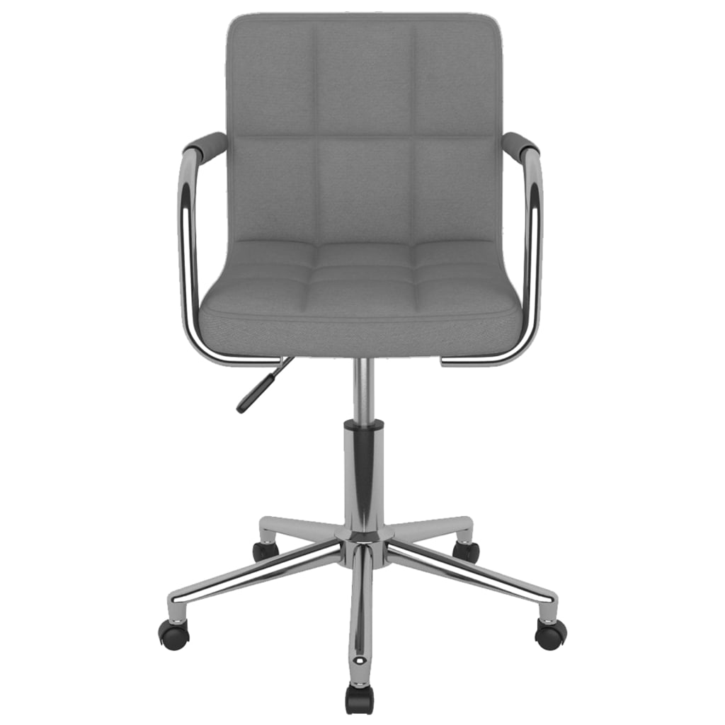 Bürostuhl Drehbar Hellgrau Stoff - Premium Bürostühle  - Just €119.20! Shop now at homesales4u