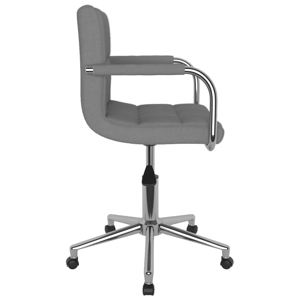 Bürostuhl Drehbar Hellgrau Stoff - Premium Bürostühle  - Just €119.20! Shop now at homesales4u
